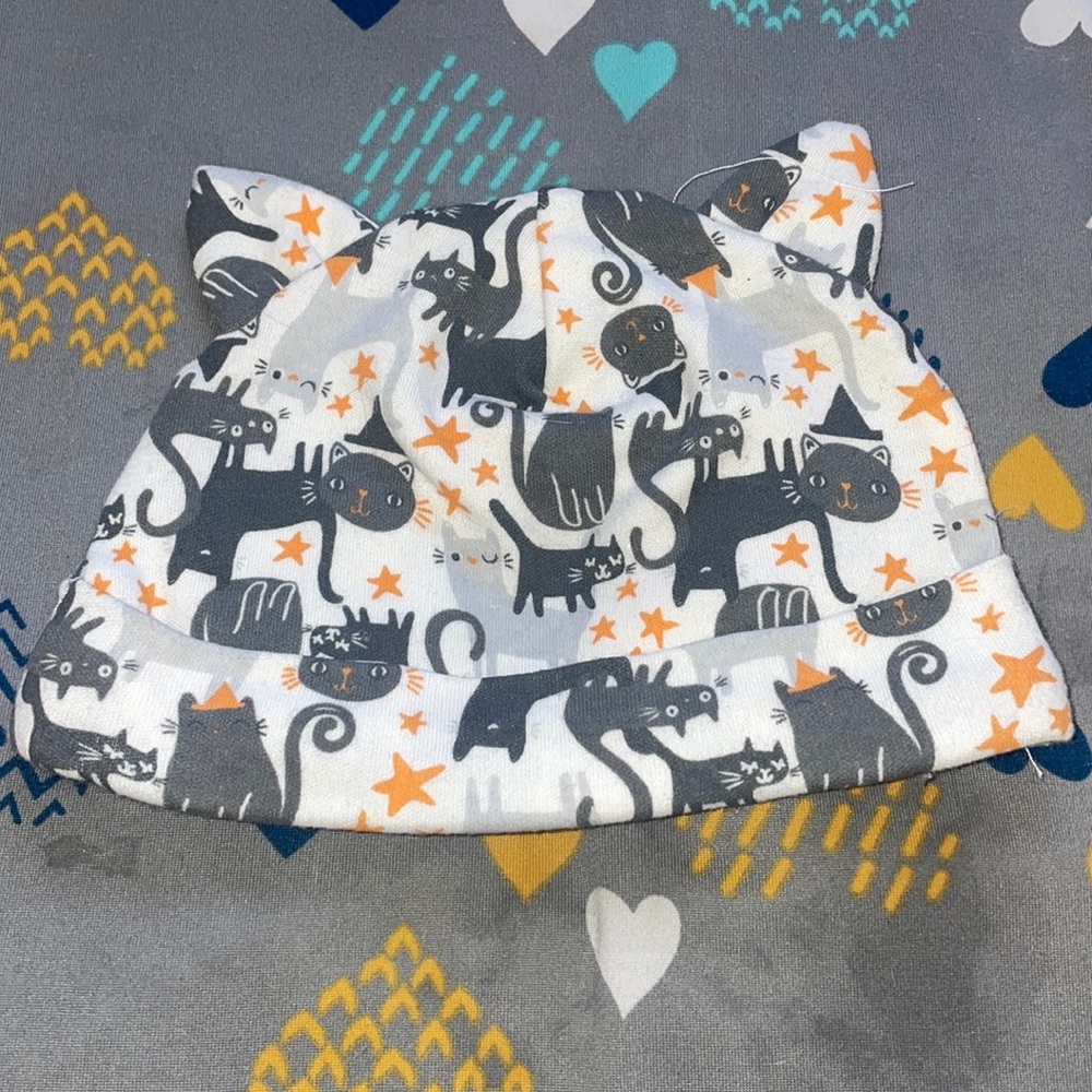 halloween cat hat for baby